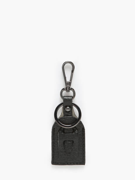 Sleutelhanger Caviar Leder Milano Zwart caviar CA23119
